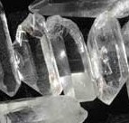 Mt. Ida Natural Quartz Crystals. These clear, finger sized crystals are great for balancing and clearing subtle energy, planetary healing, and healing grids.